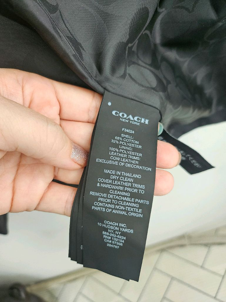코치 트렌치코트 (XS)--7