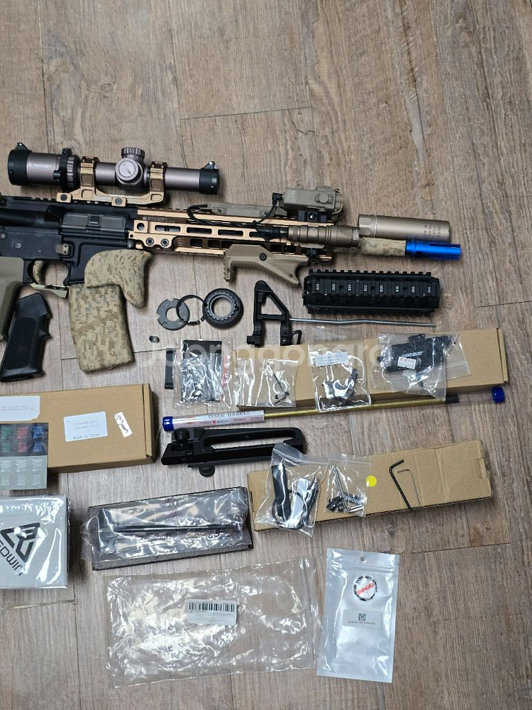 WE 우덜 M4 RIS GBB 풀튜닝--2