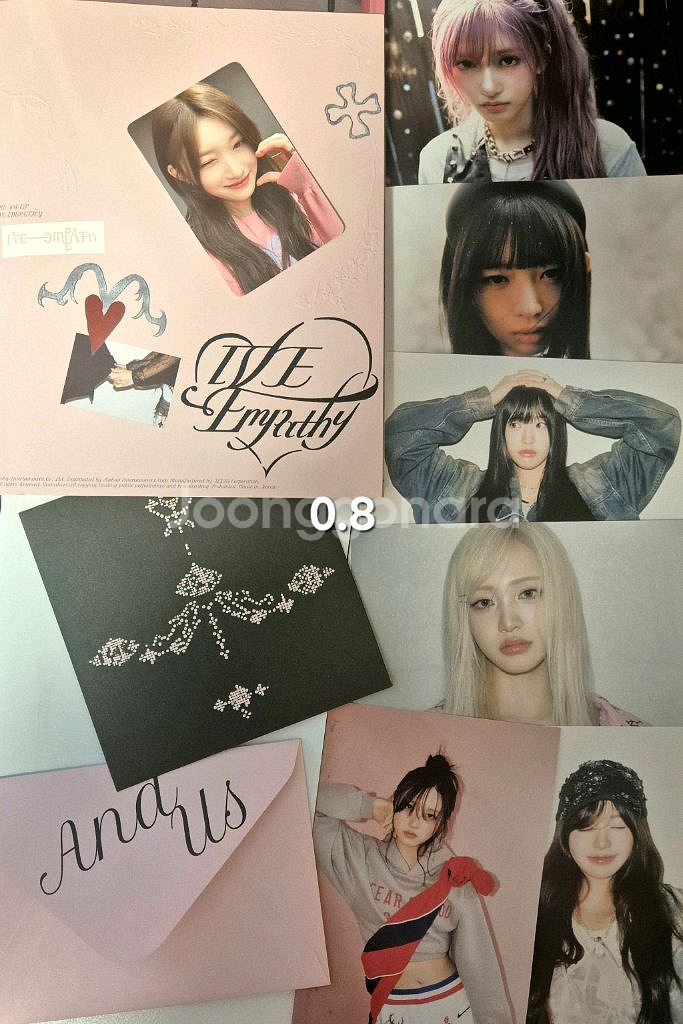 아이브 포카 개봉앨범 Ive Poca sell--0
