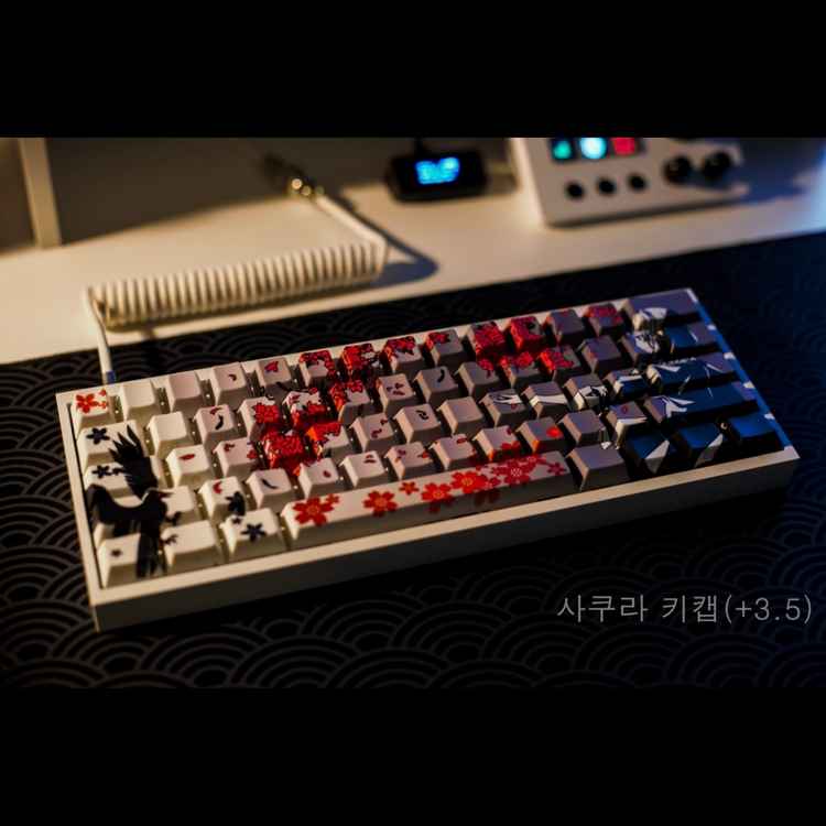 우팅상위 래피드트리거 키보드 베놈60he venomhe 공방 이미지