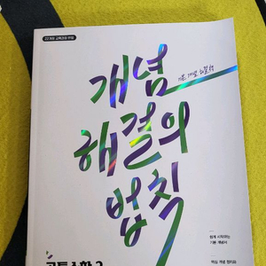 개념 해결의 법칙 공통수학 2