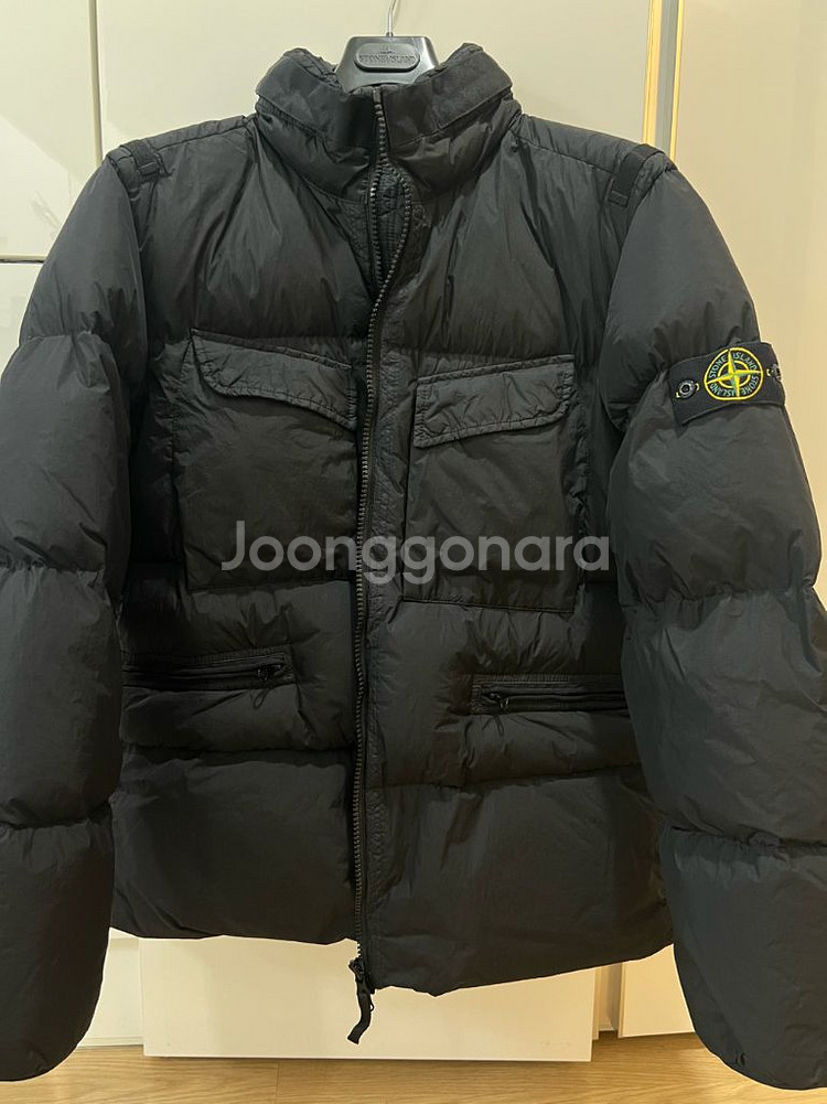 24fw 스톤아일랜드 크링클랩스패딩 L (새상품급)--0