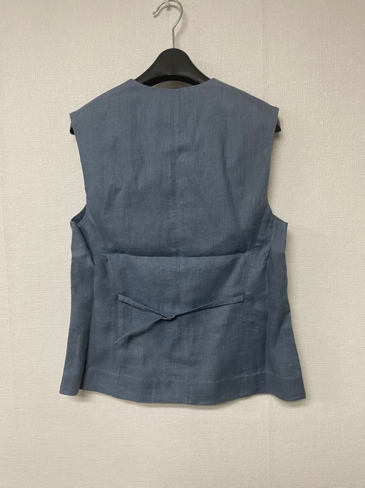 지스튜디오 25SS 린넨 베스트 이미지