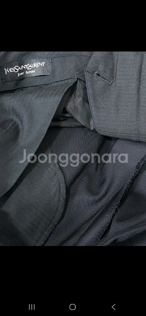 95 34 입생로랑 정장 수트 세트 상태A--7