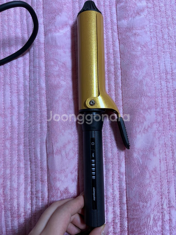 글램팜 아이롱 고데기 골드--1