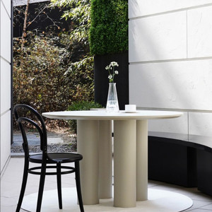 피아바 피어 세라믹 테이블 1200 머쉬룸 베이지