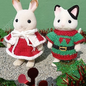 실바니안 어른망토 원피스 뜨개옷 이미지