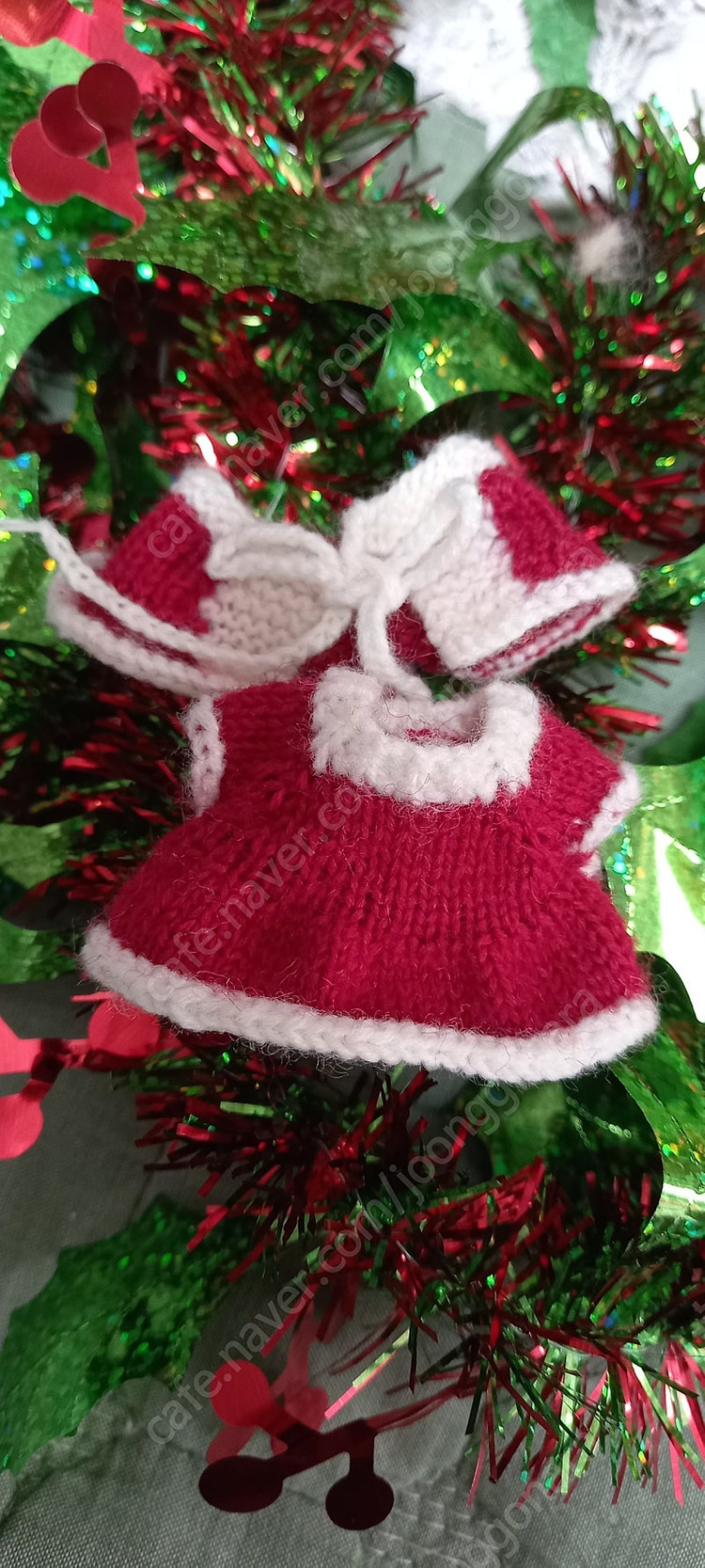 실바니안 어른망토 원피스 뜨개옷 이미지