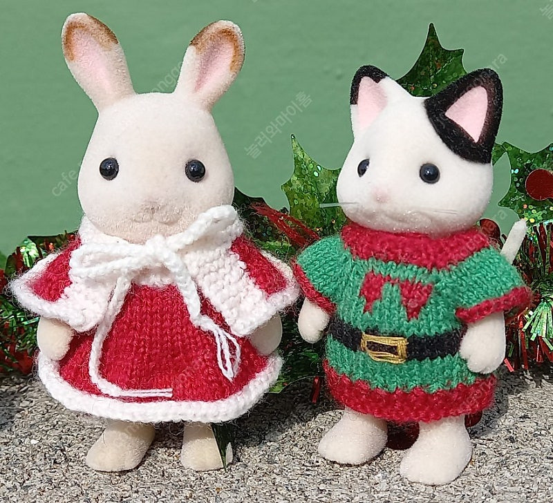 실바니안 어른망토 원피스 뜨개옷 이미지