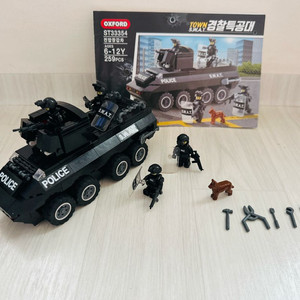 옥스포드 SWAT 경찰특공대 블럭 ST33354
