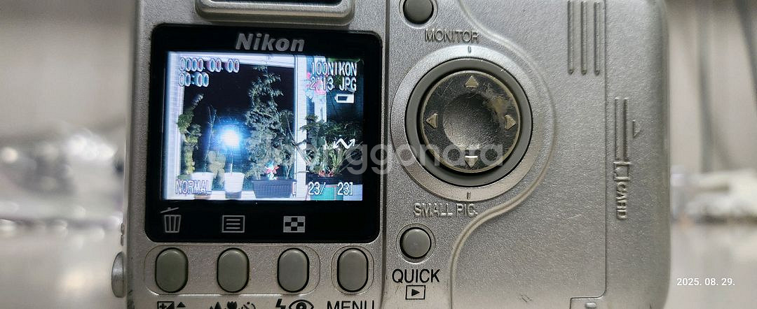 NIKON COOLPIX 885 빈티지 디지털카메라--6