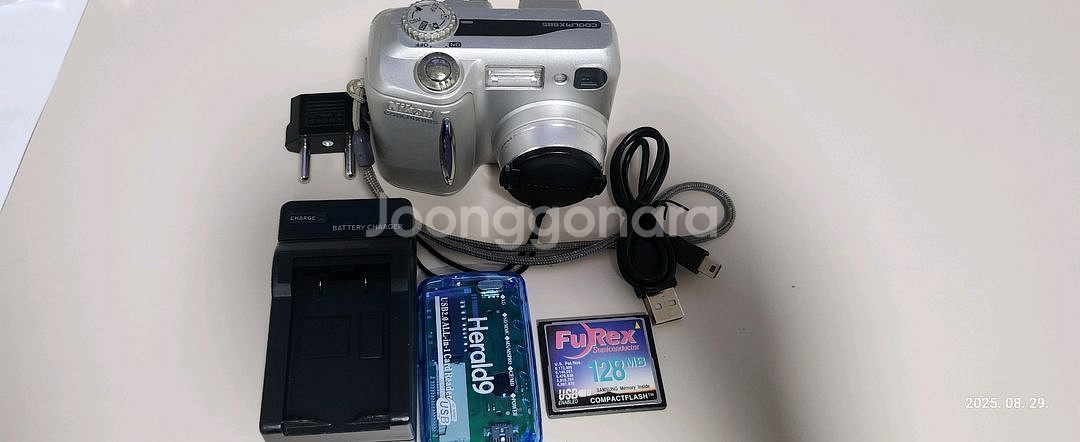 NIKON COOLPIX 885 빈티지 디지털카메라--7