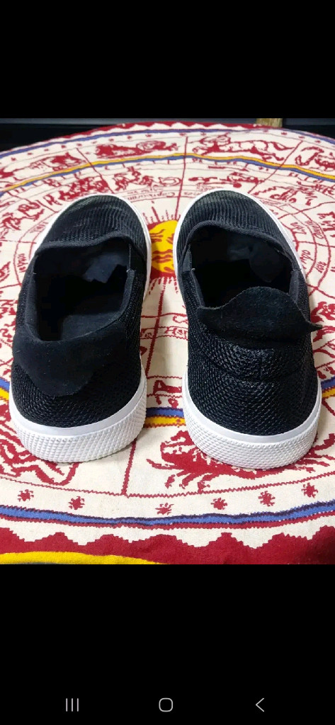 265 자라 메쉬 카모 슬립온 플렛 단화 스니커즈 이미지