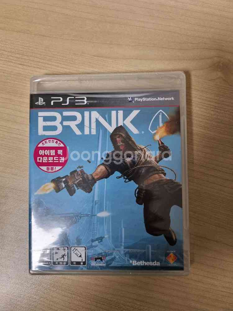 PS3 브링크 밀봉 새제품--0