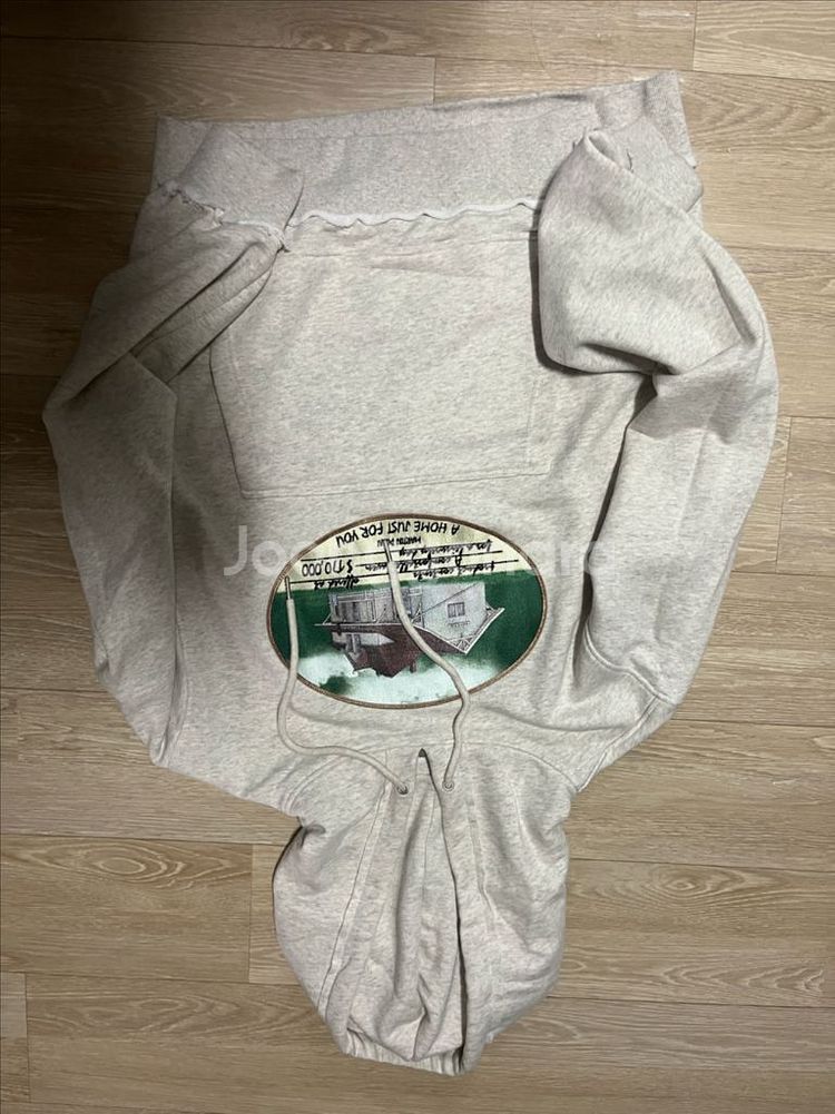 마틴플랜 housekeeper hoodie 오트밀 S--0