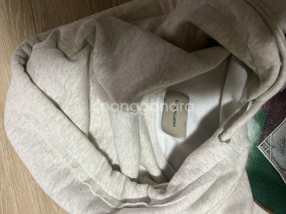 마틴플랜 housekeeper hoodie 오트밀 S--2