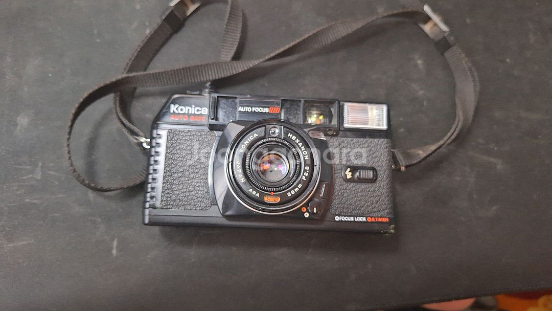 고장/코니카c35 mfd auto focus 필름카메라--0