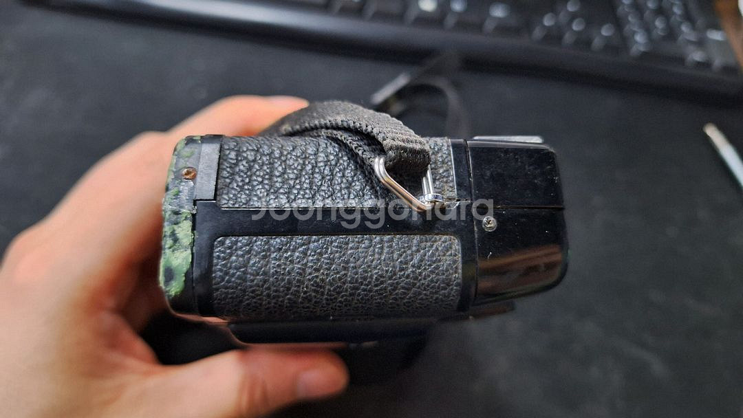 고장/코니카c35 mfd auto focus 필름카메라--4