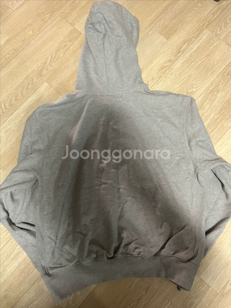 아워셀브스 하프 집업 후디 그레이 1--1