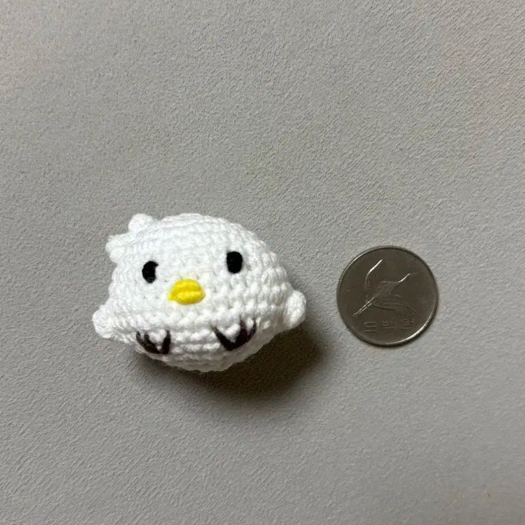 한화이글스 미니미 수리 키링 인형 이미지