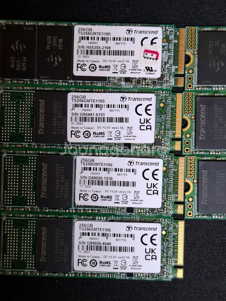 트랜센드M.2 NVME SSD 256GB 정품 AS남음--1