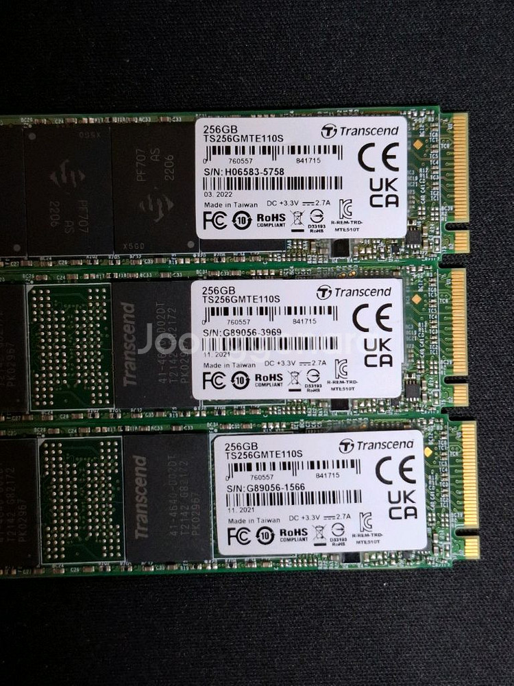 트랜센드M.2 NVME SSD 256GB 정품 AS남음--2