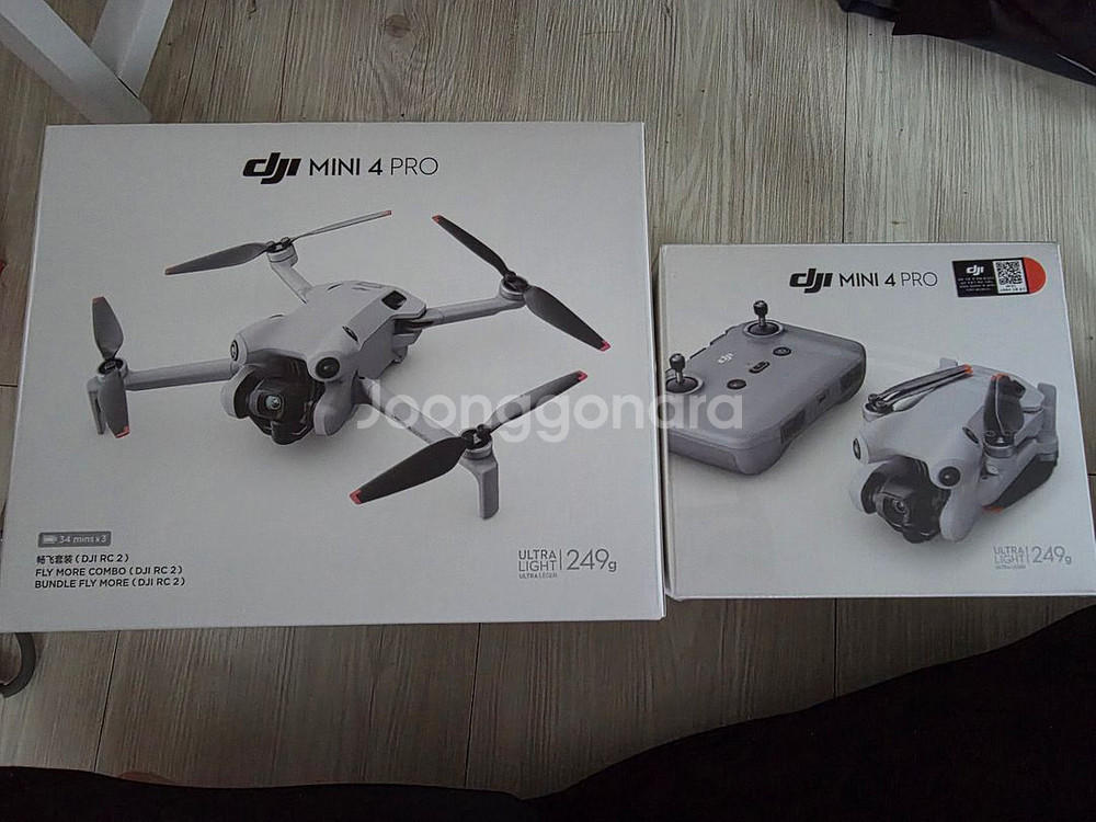 미니4프로 (mini4 pro) 플라이모어 콤보 RC2--0