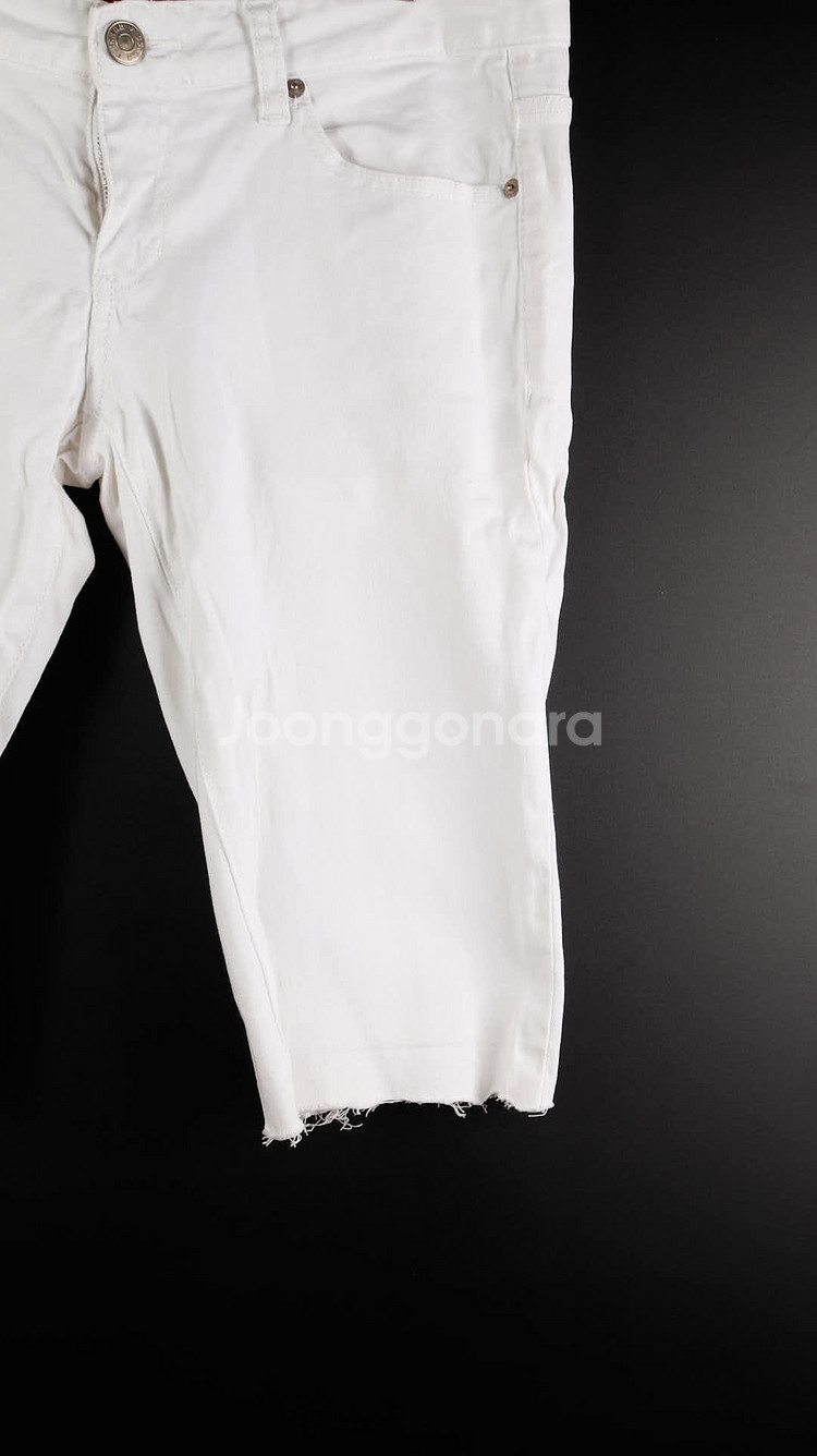 게스 흰색 반바지--6
