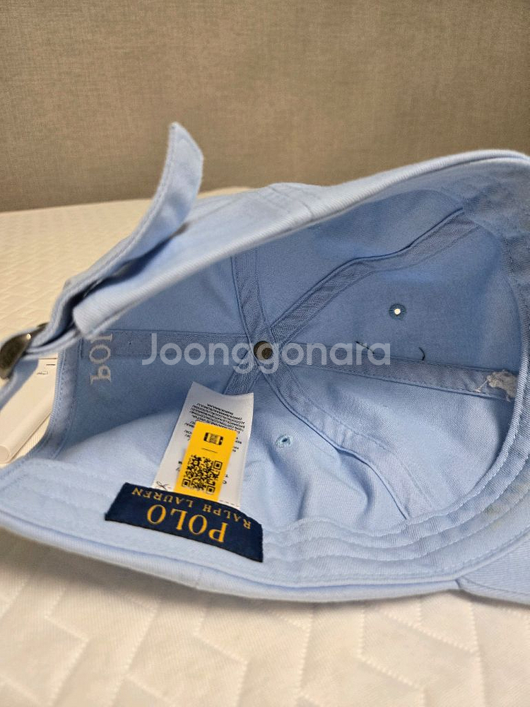 폴로 랄프로렌 코튼치노볼캡--1