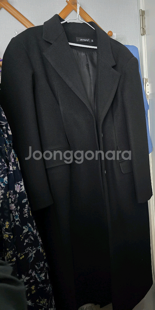 남자 정장 롱코트--0