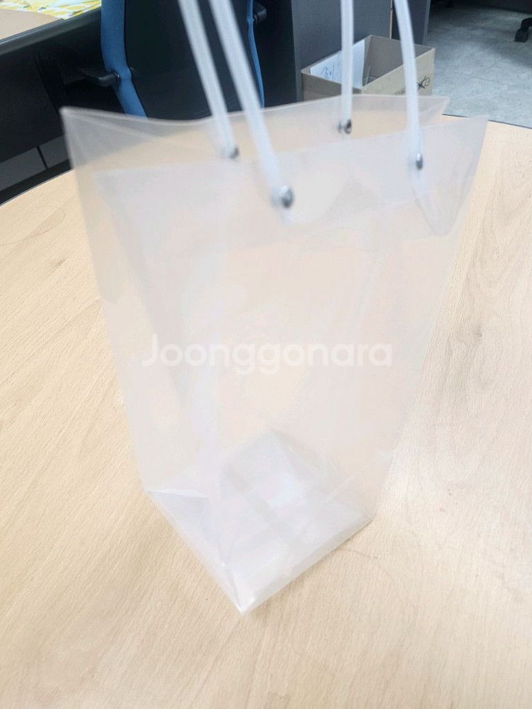 화분, 꽃다발 선물용 투명백--3
