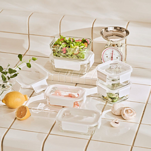 글라스락 퓨어 화이트 8조