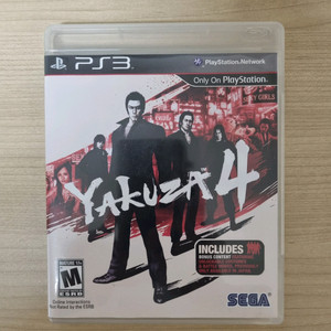 PS3 용과같이 4 북미판