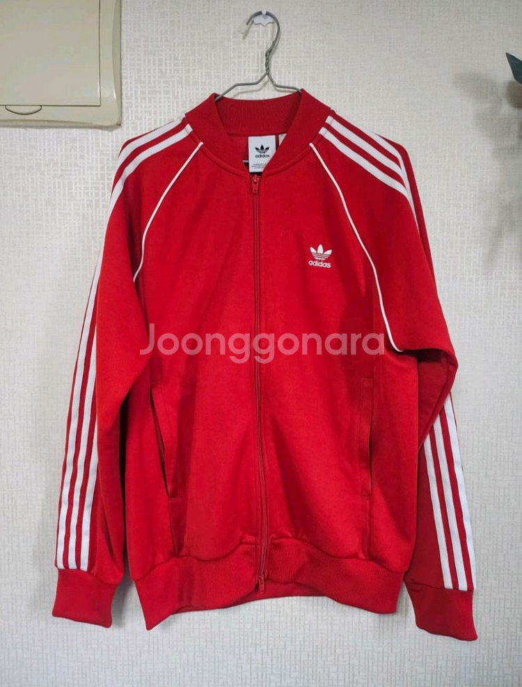 아디다스 져지 슈퍼스타 빨강--0