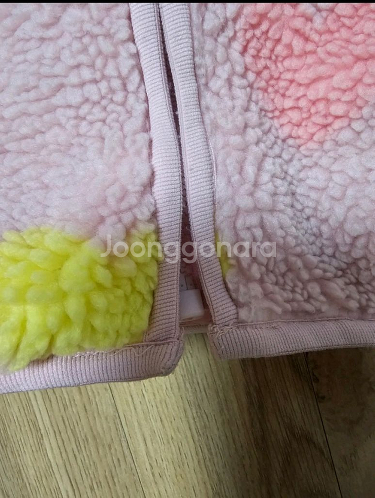 베베테일러 뽀글이 하트 점퍼 130--9
