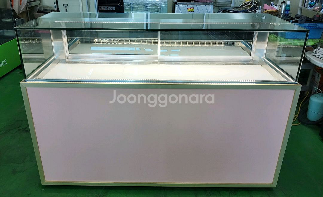 카페용 마카롱 샌드위치 냉장 쇼케이스 앞1단뒤2단--0