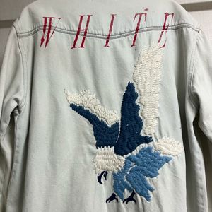 오프화이트 셔츠 재킷 XL