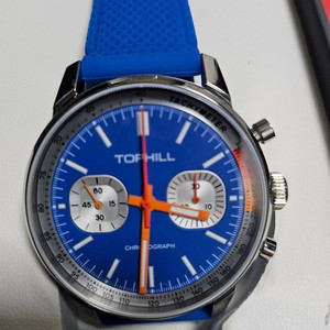 Tophill 수동 크로노그래프 청판 40mm