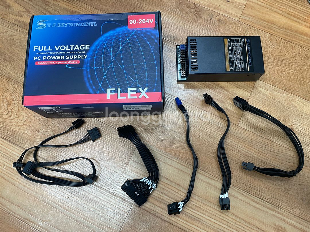 직구 flex 600W 풀 모듈러 파워--0