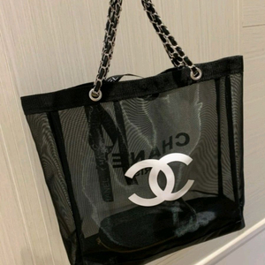 체인 망사백 뷰티백