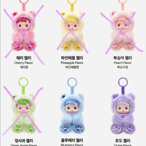 팝마트 하치푸푸 젤리곰 인형 키링 엔시티위시 분철 양도