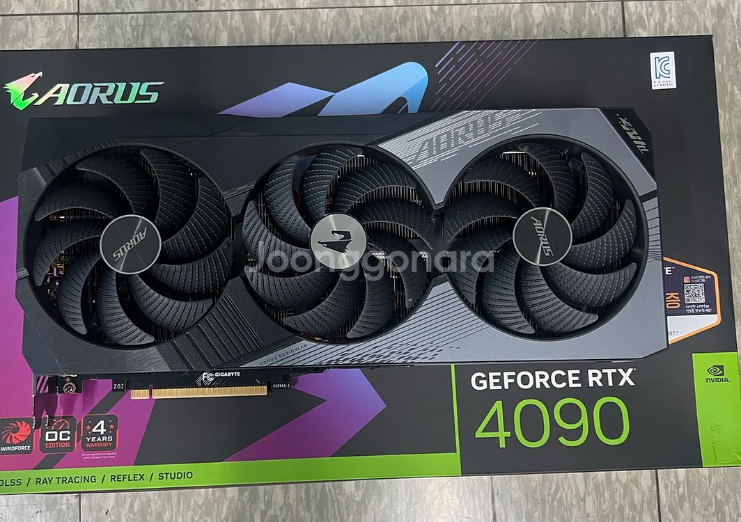 AORUS MASTER RTX 4090--0