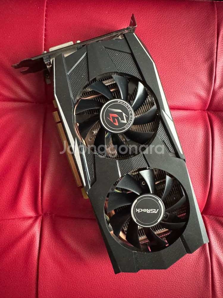ASROCK 팬텀게이밍 RX570 4GB 그래픽카드--0