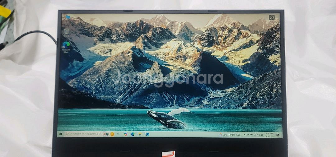 한성 TFG155 i7-8750 화면떨림 부품용--1