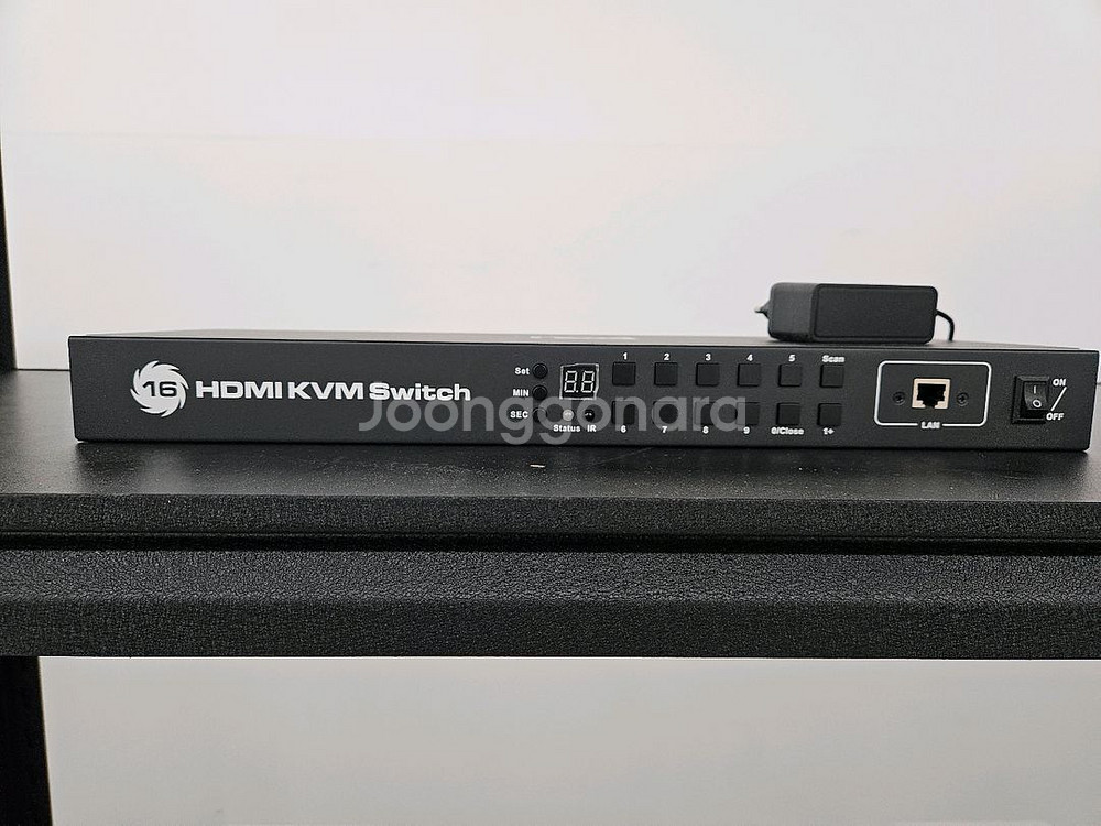 넥시 4K 16포트 HDMI KVM 스위치 NX624--0