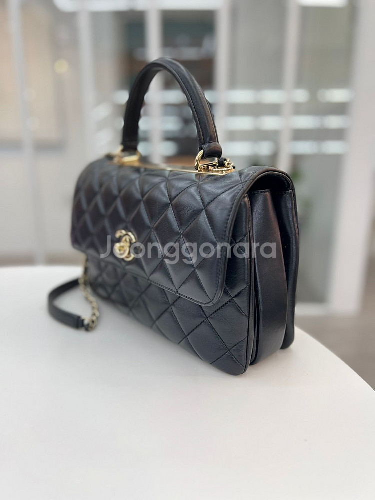 [럭스올 울산점]샤넬 램스킨 트렌디 CC 미듐 숄더백--1