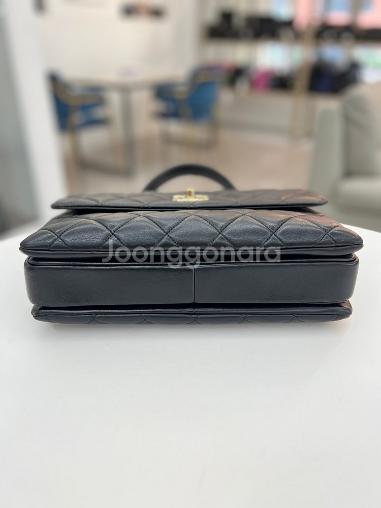 [럭스올 울산점]샤넬 램스킨 트렌디 CC 미듐 숄더백--3