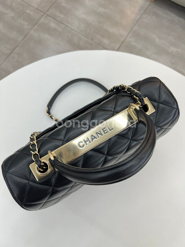 [럭스올 울산점]샤넬 램스킨 트렌디 CC 미듐 숄더백--6