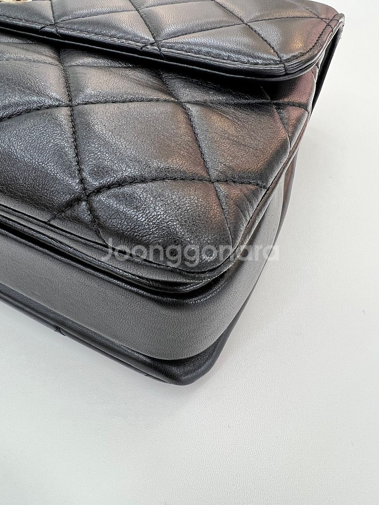 [럭스올 울산점]샤넬 램스킨 트렌디 CC 미듐 숄더백--9