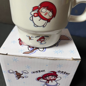 던파, 던전앤파이터 강남 팝업 스노우메이지 머그컵